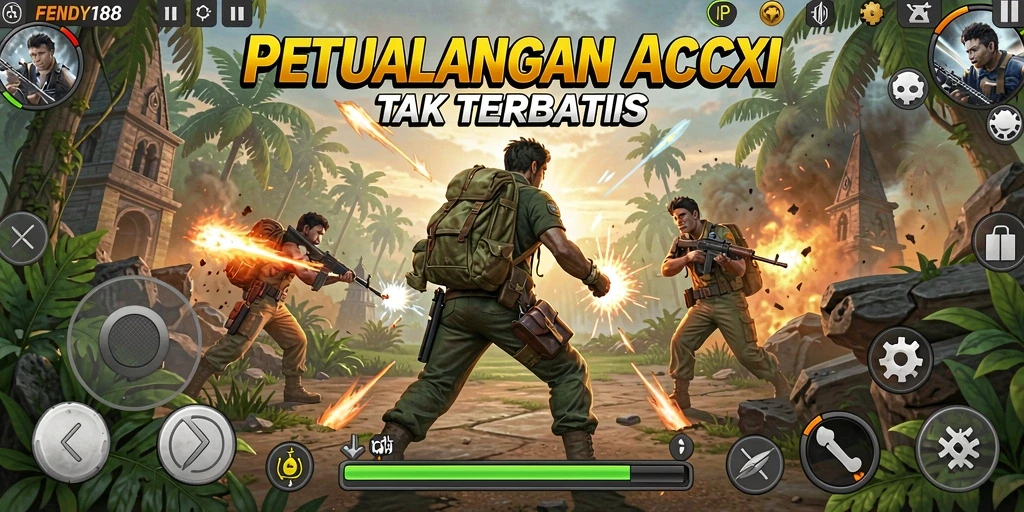 Tangkapan layar utama FENDY188 menampilkan aksi yang mendebarkan dan gameplay yang seru.