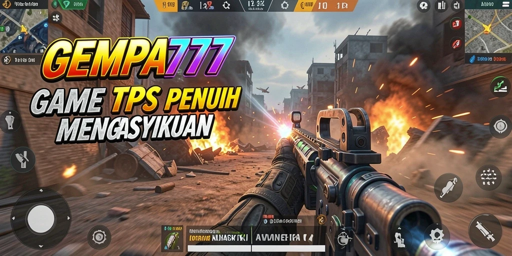 Screenshot menunjukkan gameplay seru di GEMPA777 dengan aksi menegangkan.