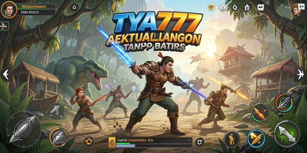 Tampilan mendebarkan dari gameplay TYA777 yang penuh aksi.