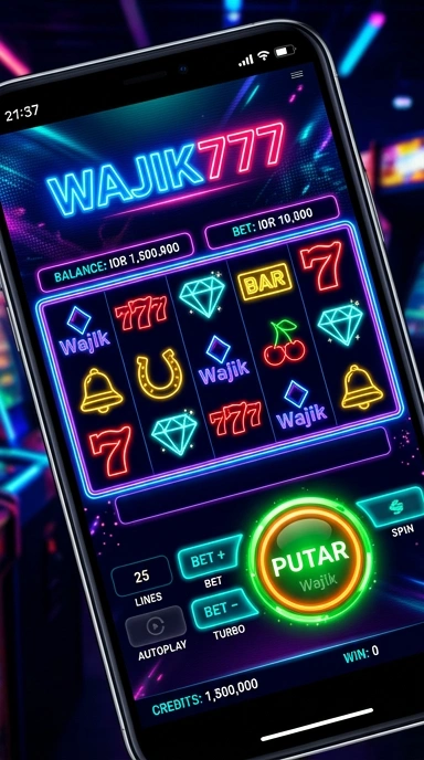Menu kategori aplikasi di wajik777 yang memudahkan pencarian.